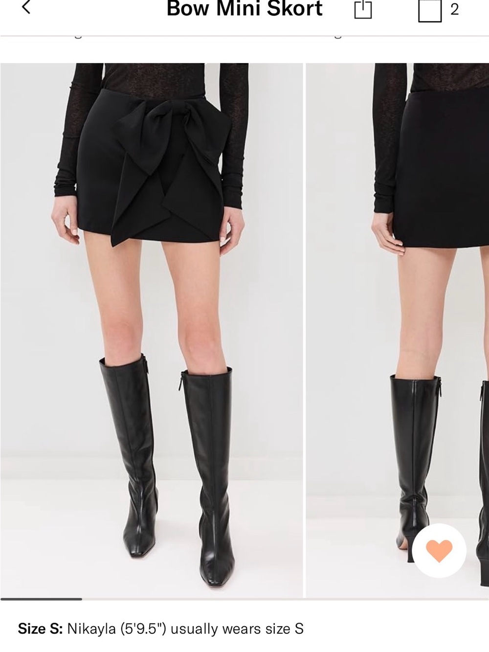 Endless Rose Tall Black Knee Boots